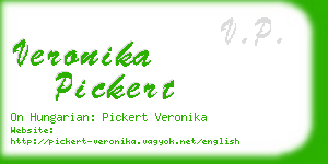 veronika pickert business card